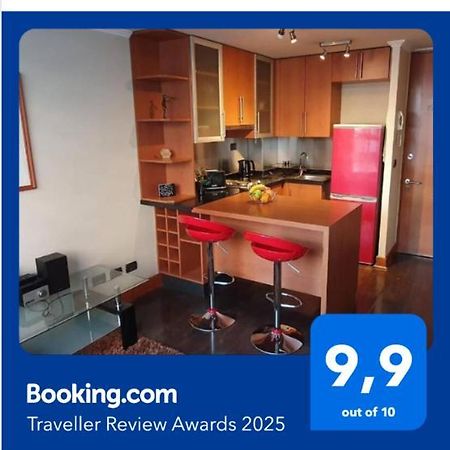 Providencia A Pasos Del Metro Pedro De Valdivia Apartment ซานติอาโก ภายนอก รูปภาพ