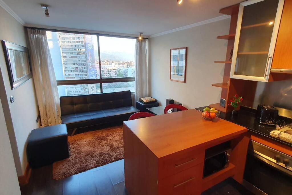 Providencia A Pasos Del Metro Pedro De Valdivia Apartment ซานติอาโก ภายนอก รูปภาพ