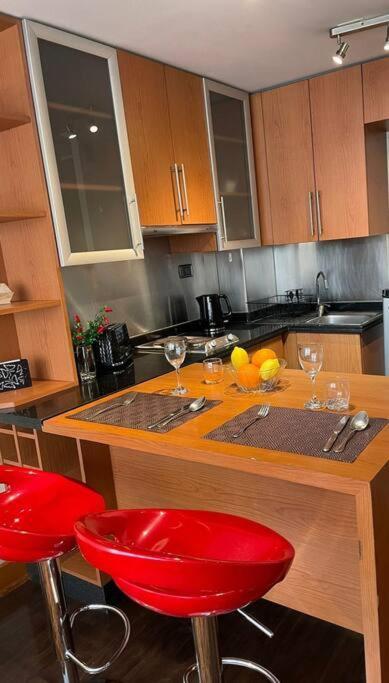 Providencia A Pasos Del Metro Pedro De Valdivia Apartment ซานติอาโก ภายนอก รูปภาพ